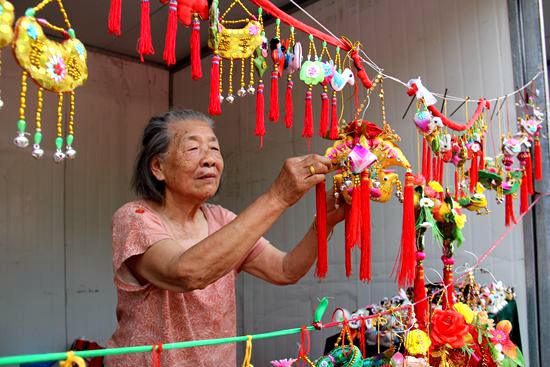 非遺項目“中國農(nóng)洽會”上大放異彩