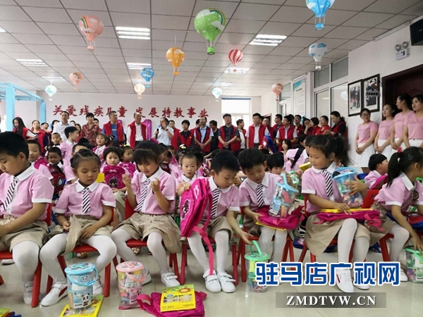 駐馬店市總工會走進博愛幼兒園與小朋友歡度六一