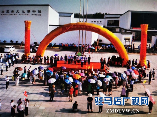 武漢旅游專列800余人赴平輿縣藍(lán)天芝麻小鎮(zhèn)觀光旅游開(kāi)啟藍(lán)天芝麻小鎮(zhèn)“旅游元年”