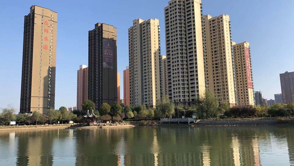 駐馬店開源公園秋景怡人