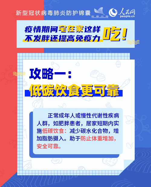 疫情期間宅在家這樣吃！不發(fā)胖還提高免疫力