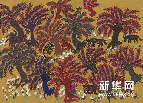 【防控疫情 線上展覽一】陜西省美術(shù)博物館藏安塞農(nóng)民畫(huà)作品展