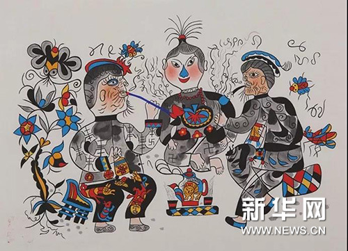 【防控疫情 線上展覽一】陜西省美術(shù)博物館藏安塞農(nóng)民畫(huà)作品展