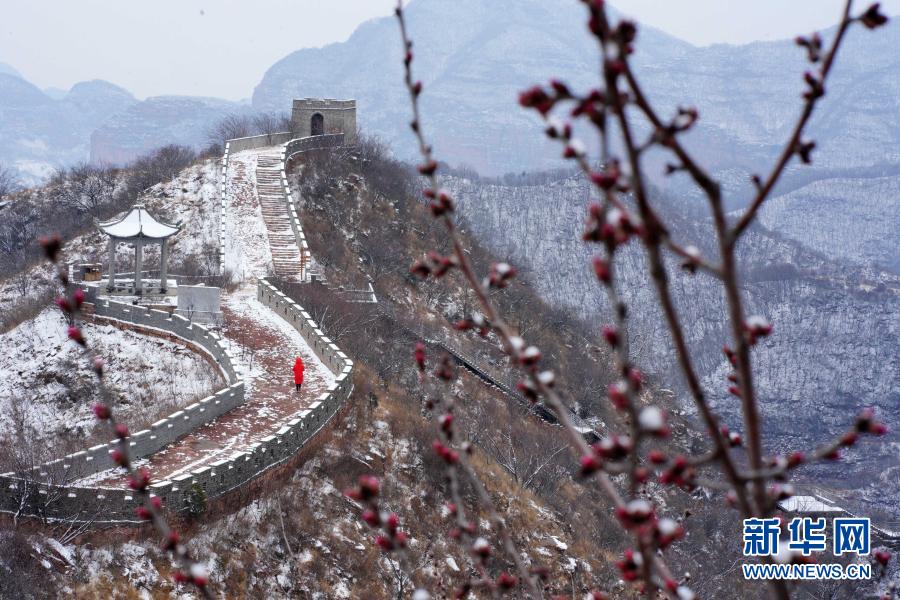 雪潤春日