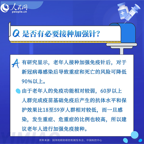 為什么老年人接種新冠疫苗意義重大？8組問答告訴你