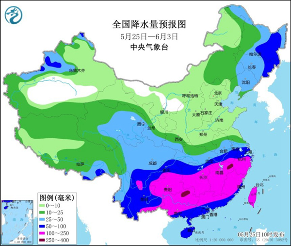 5月底北方“熱情”高漲局地可達(dá)40℃ 南方降雨頻繁