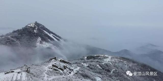 「金頂●冬雪」忽如一夜春風(fēng)來，千樹萬樹梨花開