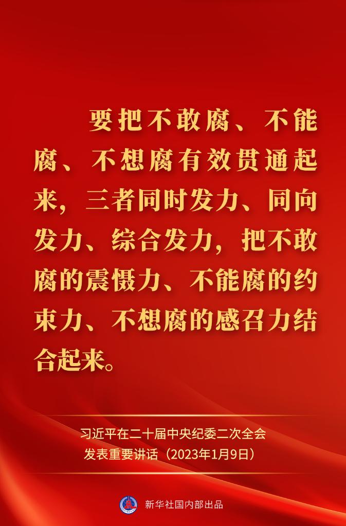 金句來了！習(xí)近平在二十屆中央紀(jì)委二次全會(huì)上發(fā)表重要講話