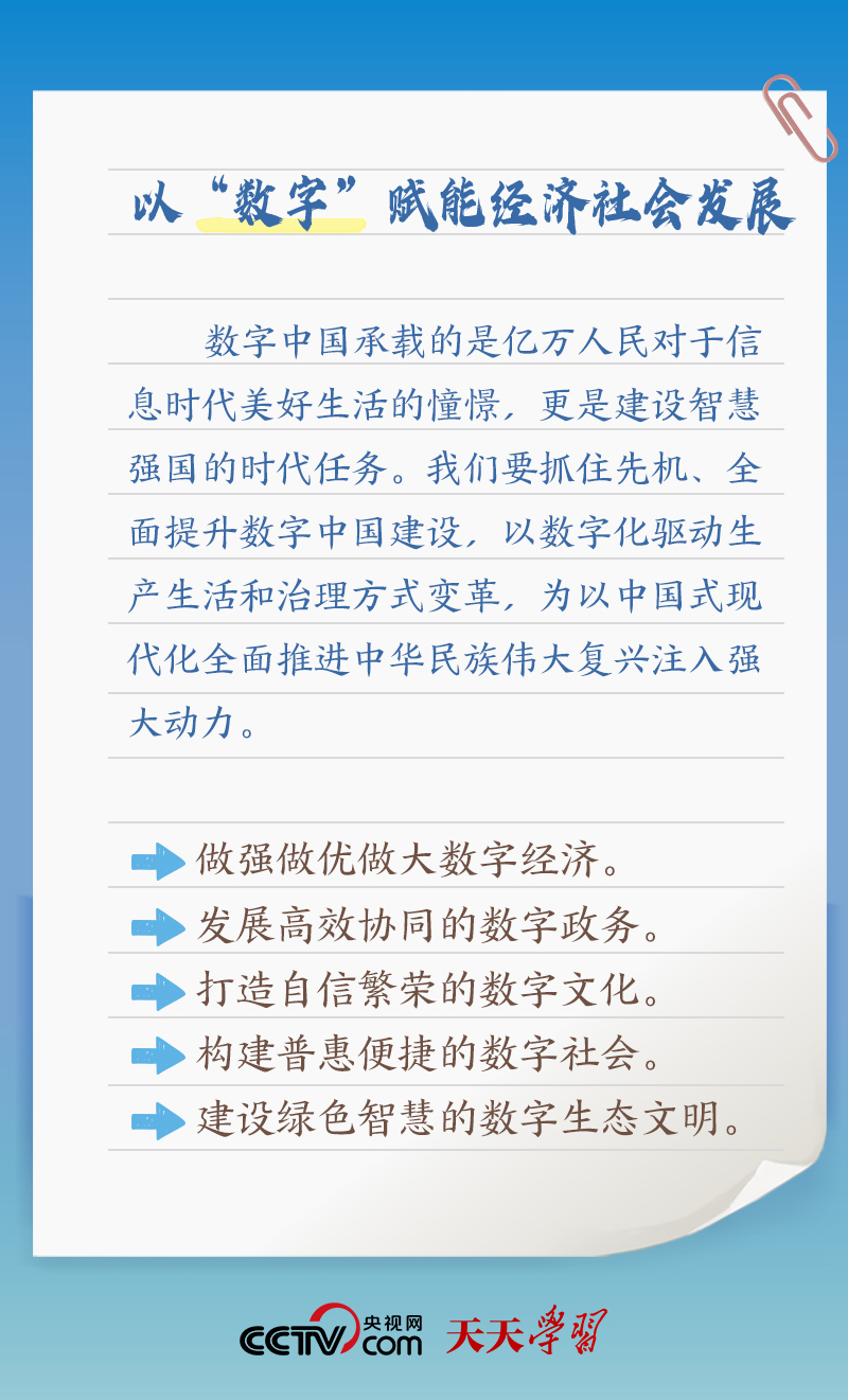 習(xí)近平賀信中提到的“數(shù)字中國(guó)”，你了解多少？