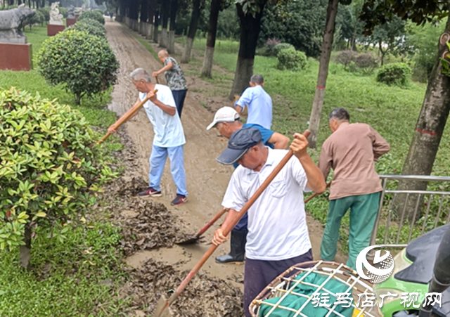 遂平縣園林綠化中心：扎實開展防汛清淤 營造良好休閑環(huán)境