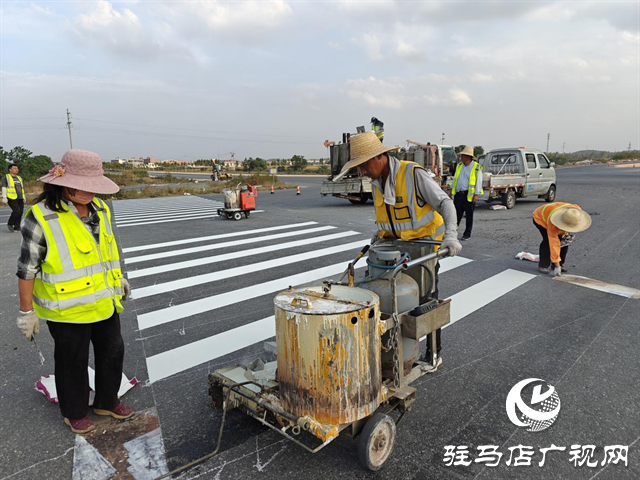 107國道確山縣繞城改建工程即將竣工